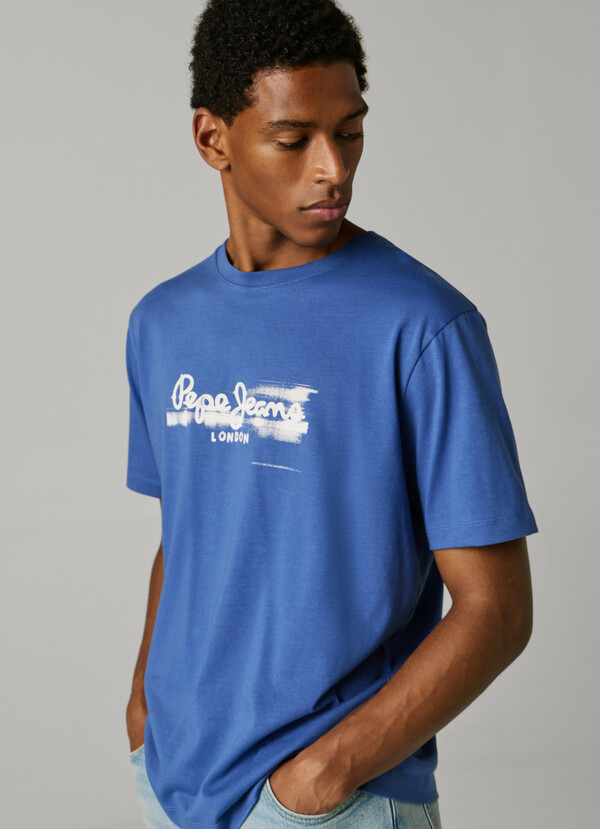 REGULAR FIT LOGO PRINT T-SHIRT