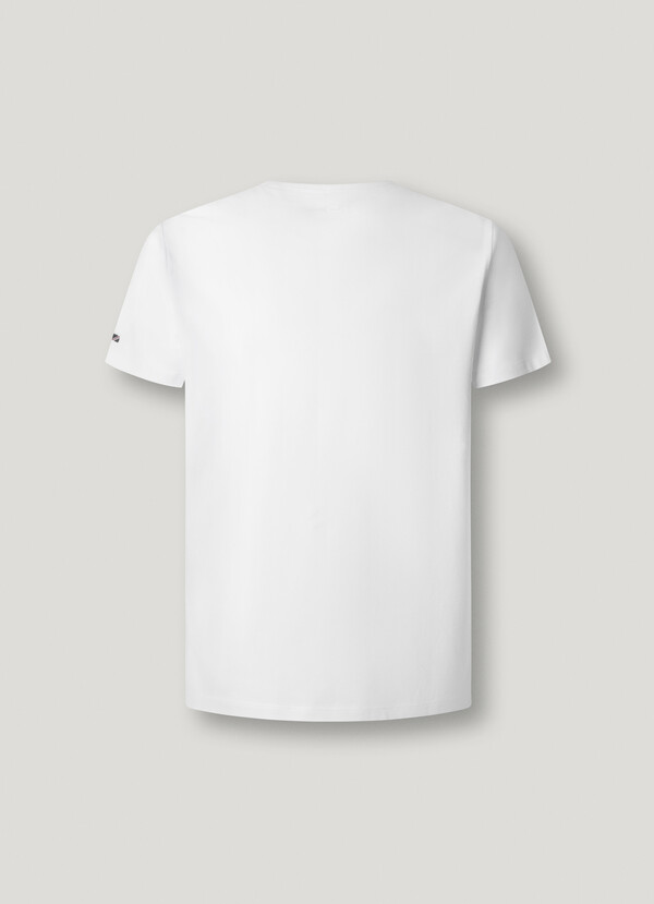 SLIM FIT LOGO PRINT T-SHIRT