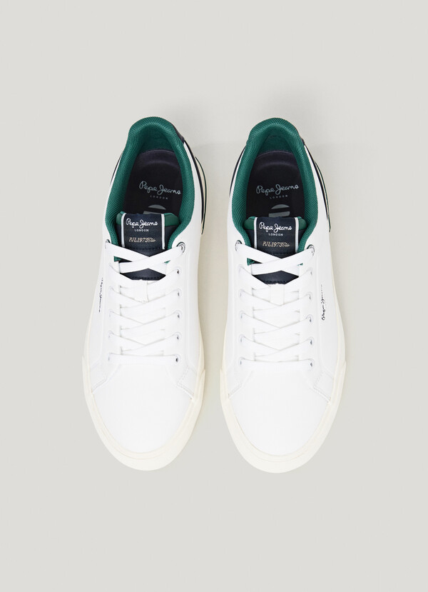KENTON - ZAPATILLAS CL&Aacute;SICAS CON DETALLES EN ANTE 