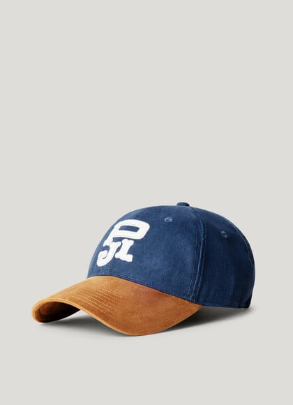 EMBROIDERED LOGO TWILL CAP