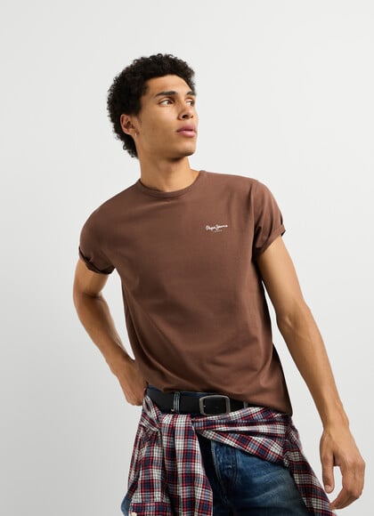 SLIM FIT LOGO PRINT T-SHIRT
