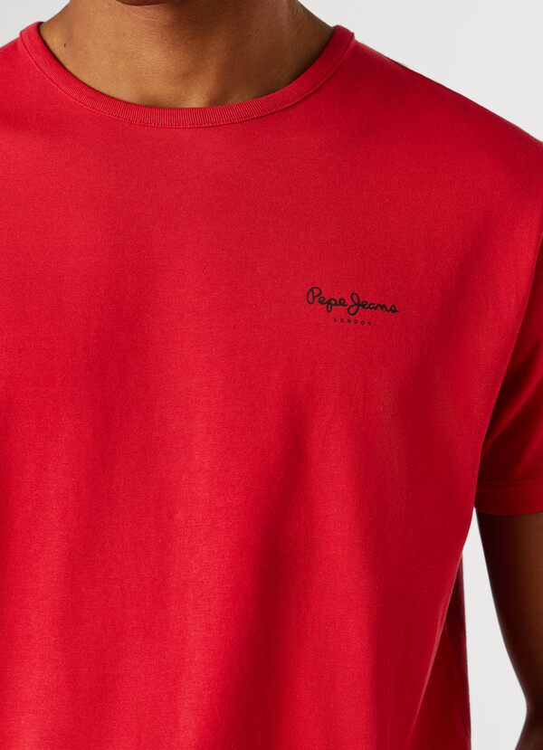 SLIM FIT LOGO PRINT T-SHIRT