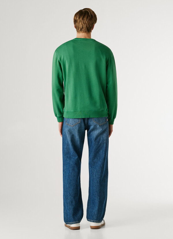 CREW NECK LOGO SWEATSHIRT