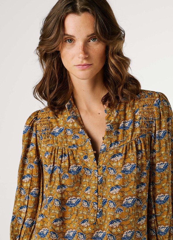 FLORAL PRINT BLOUSE