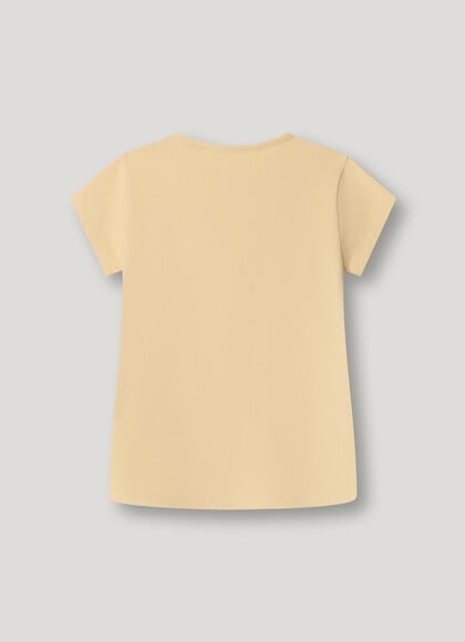 SLIM FIT GLITTER LOGO T-SHIRT