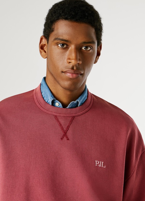 RELAXED FIT CREW NECK SWEATSHIRT