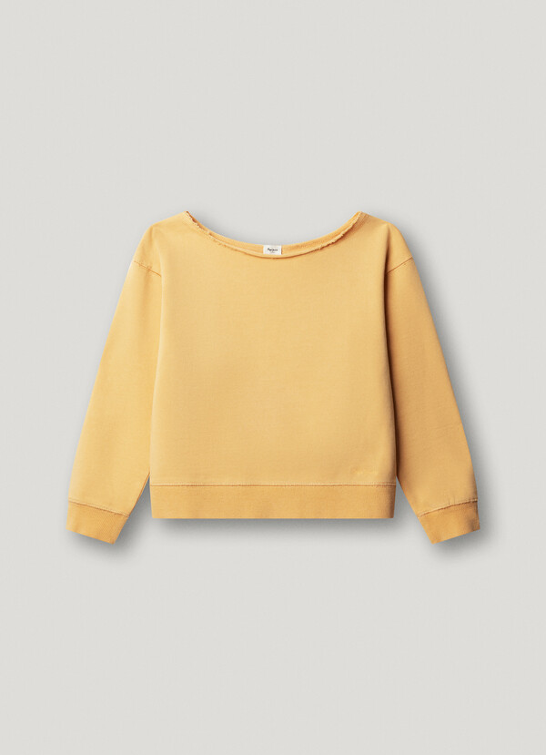 RELAXED FIT CREW NECK SWEATSHIRT