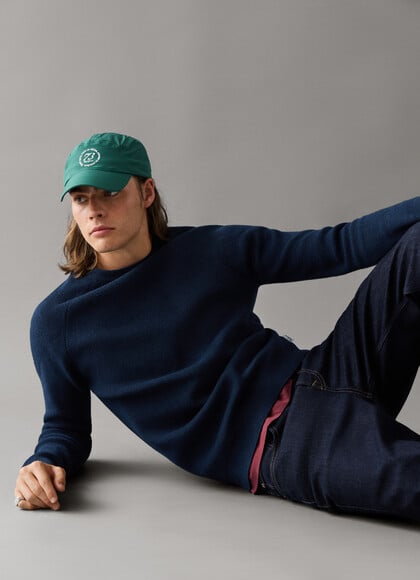 REGULAR FIT CREW NECK KNIT JUMPER