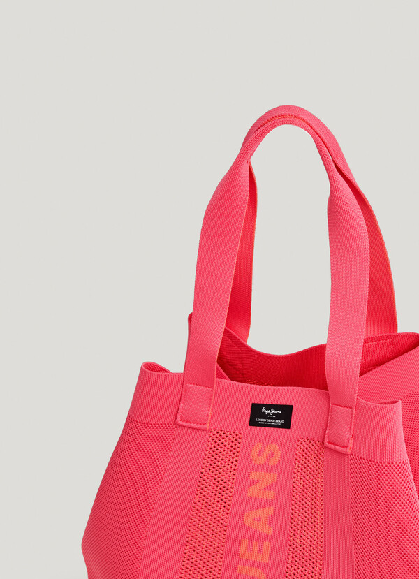 LOGO PRINT SHOPPER BAG