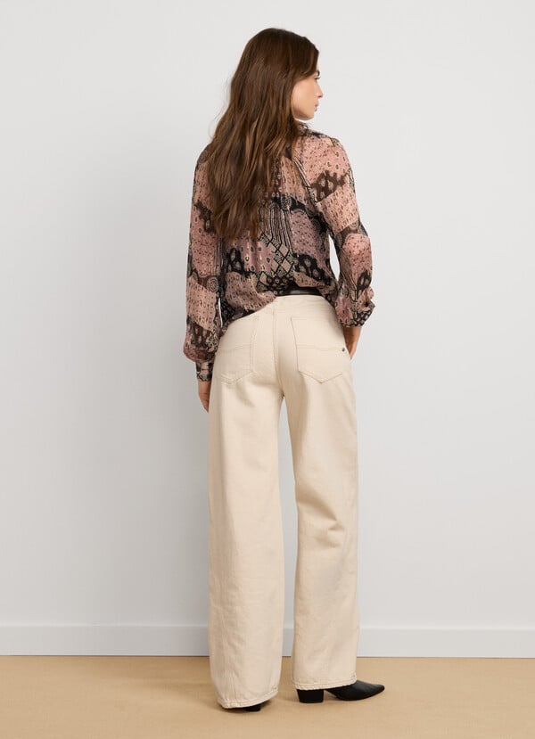 BELLE - HIGH-RISE FLARE FIT JEANS