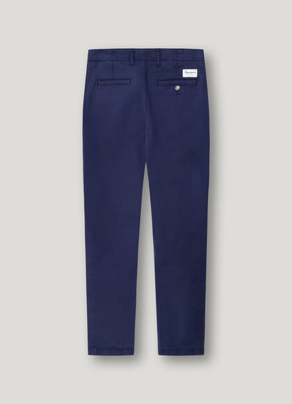 SLIM FIT TWILL CHINOS
