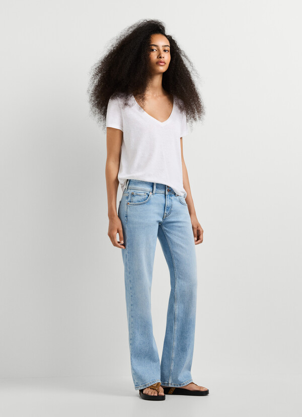 LOW-RISE STRAIGHT FIT JEANS - VENUS