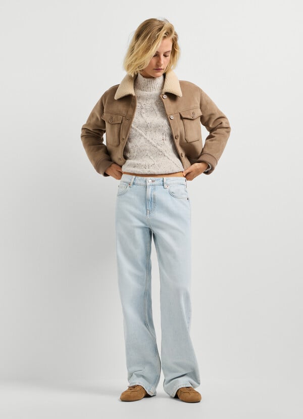 HAZEL - MID-RISE LOOSE FIT JEANS