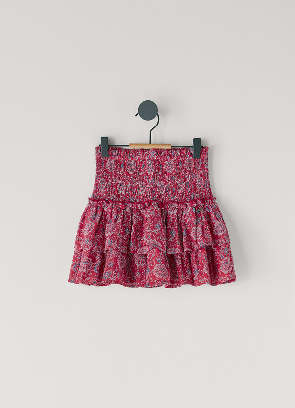 FALDA CORTA ESTAMPADO FLORAL