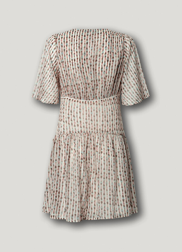 IKAT PRINT MINI DRESS