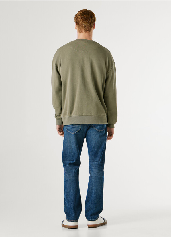CREW NECK LOGO SWEATSHIRT