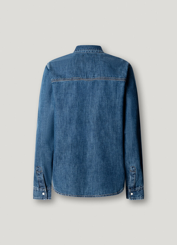 REGULAR FIT DENIM SHIRT