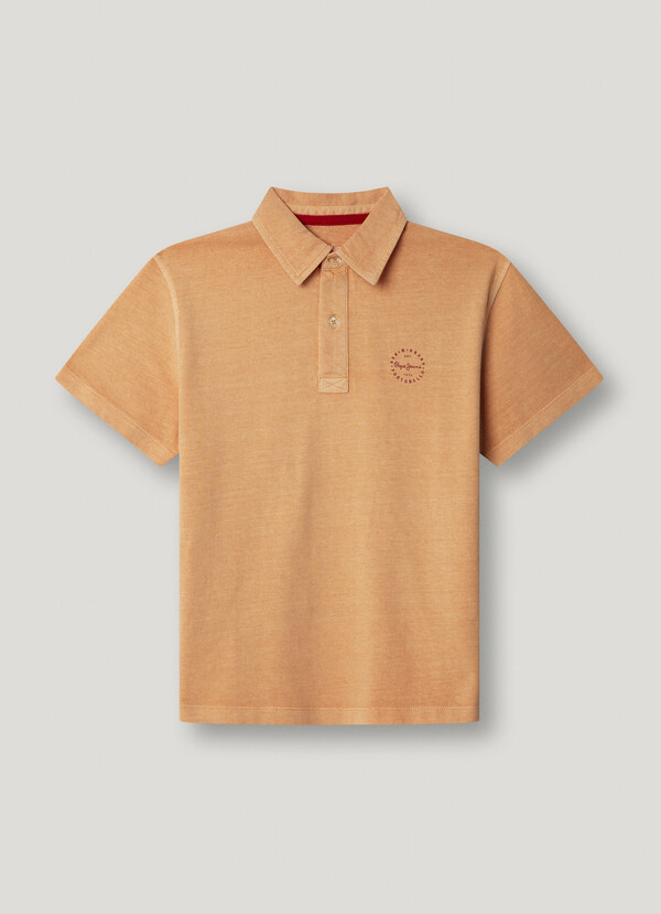 GARMENT DYED REGULAR FIT POLO
