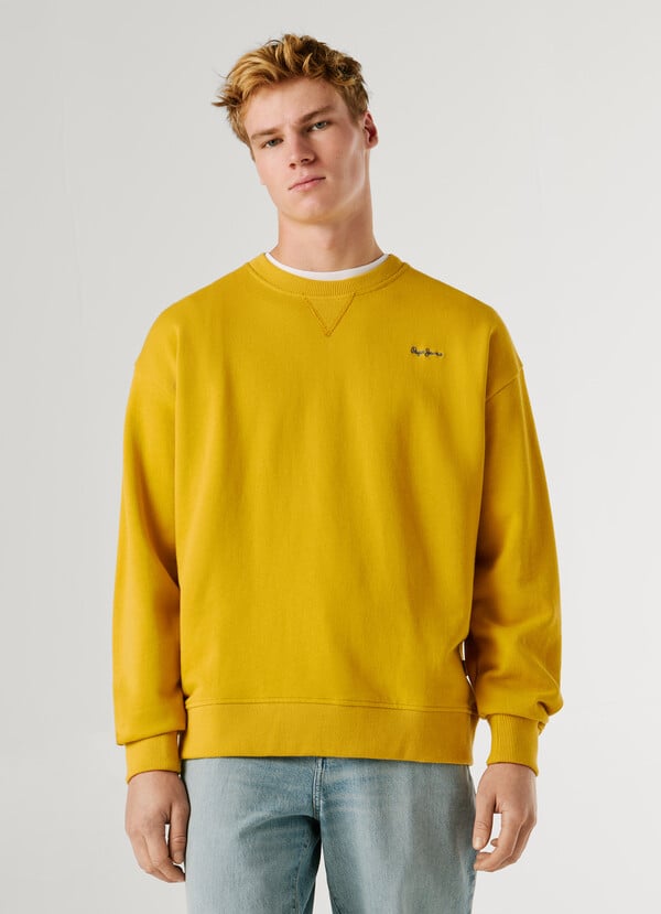 CREW NECK LOGO SWEATSHIRT