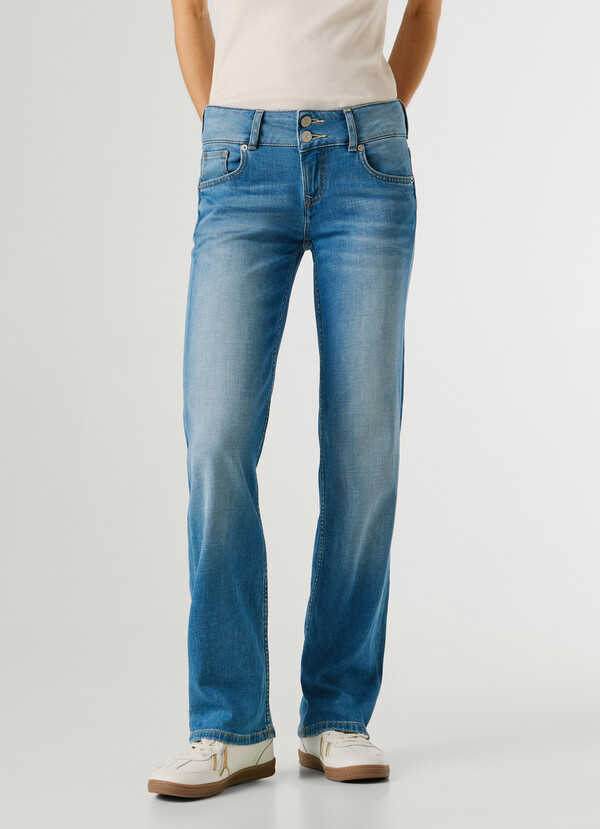 LOW-RISE STRAIGHT FIT JEANS - VENUS