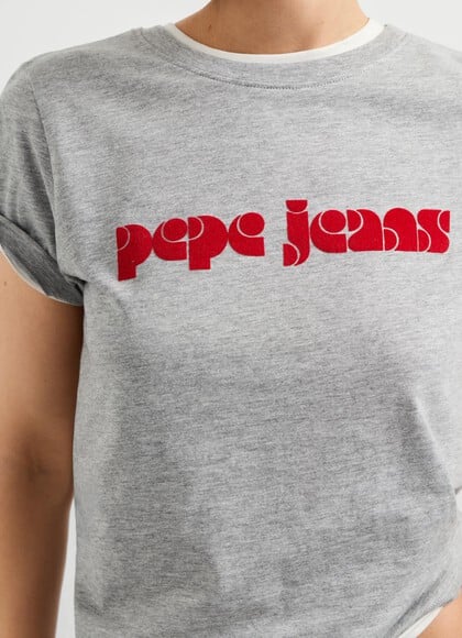 RETRO LOGO PRINT T-SHIRT
