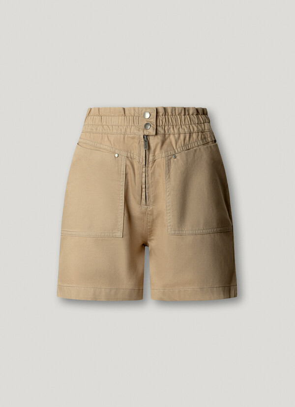 PAPERBAG TWILL SHORTS