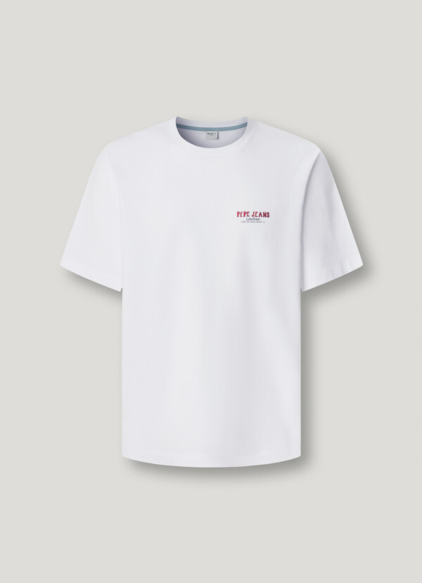BACK PRINT CASUAL FIT T-SHIRT