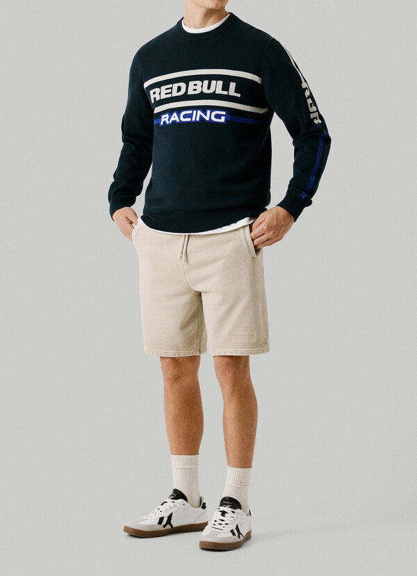 RELAXED FIT FLEECE BERMUDA SHORTS