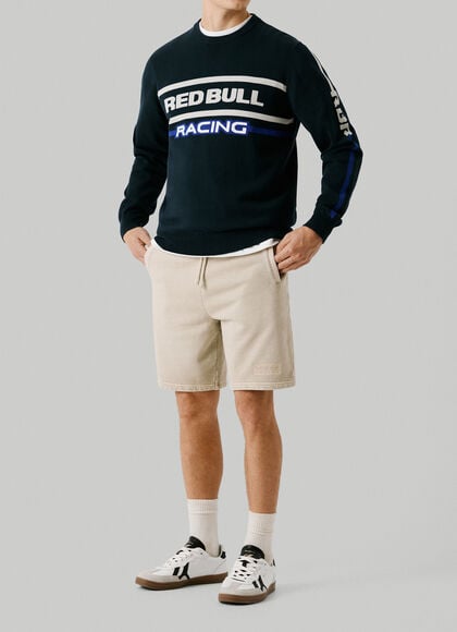 RELAXED FIT FLEECE BERMUDA SHORTS