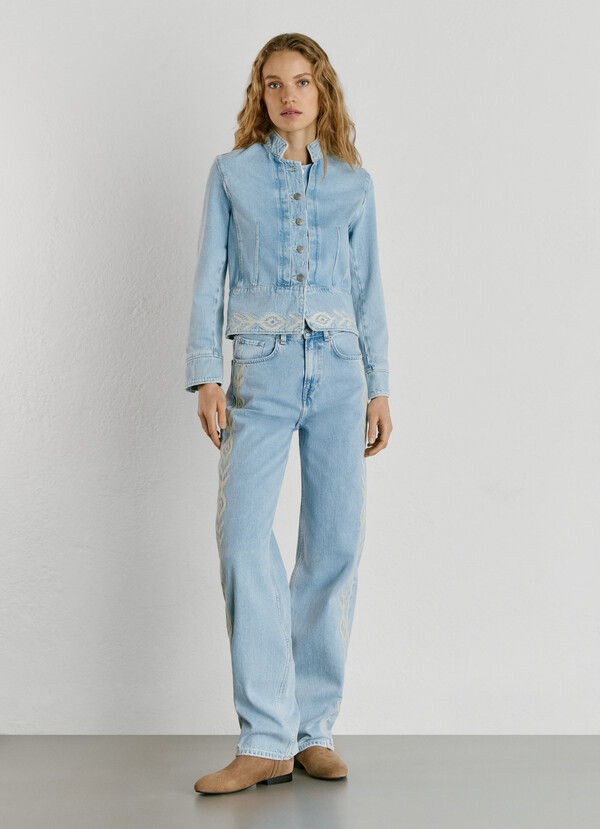 EDEN - HIGH-RISE STRAIGHT FIT JEANS