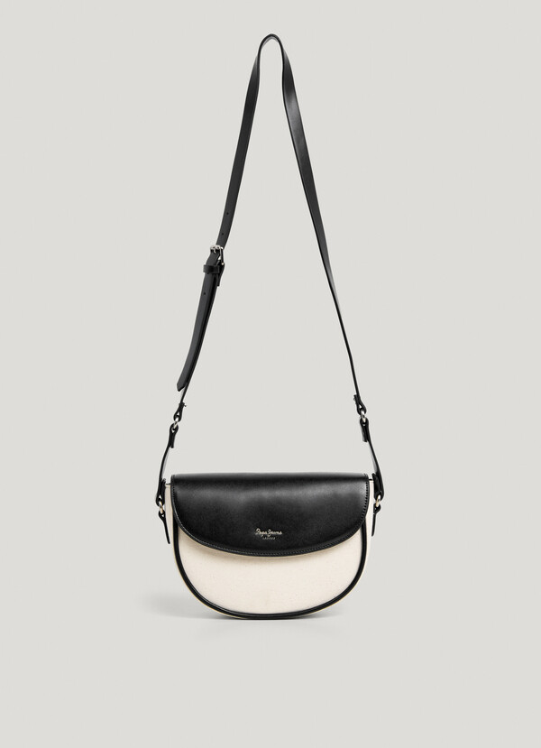 COMBINED SHOULDER BAG WITH FLAP