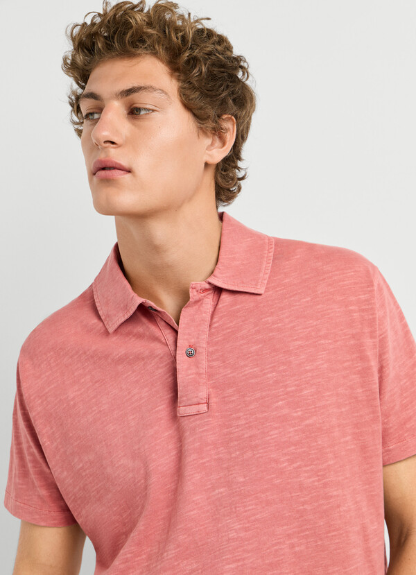 GARMENT DYED REGULAR FIT POLO