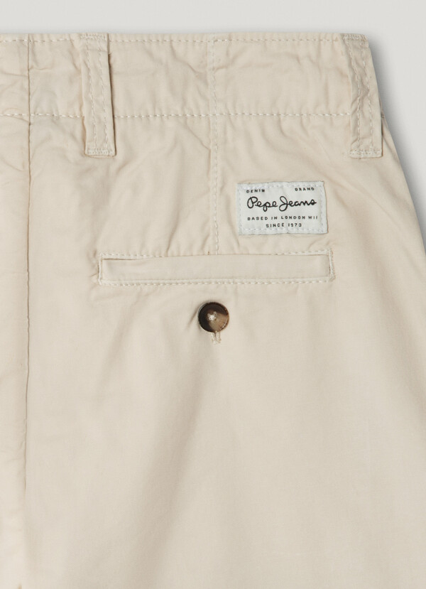 SLIM FIT CHINO TROUSERS