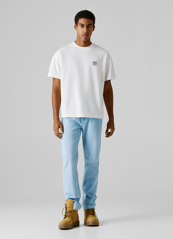 BACK PRINT LOOSE FIT T-SHIRT