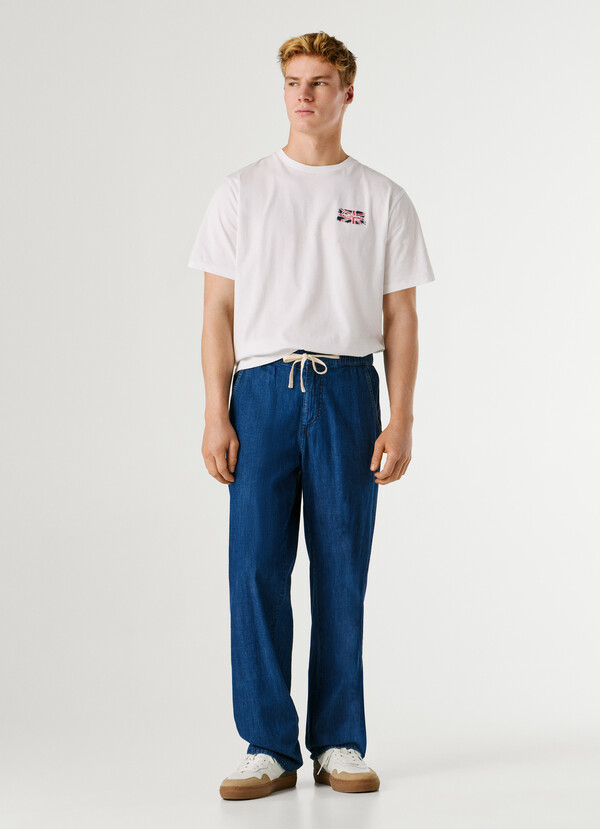 LOOSE FIT MID-RISE JEANS - HELIX