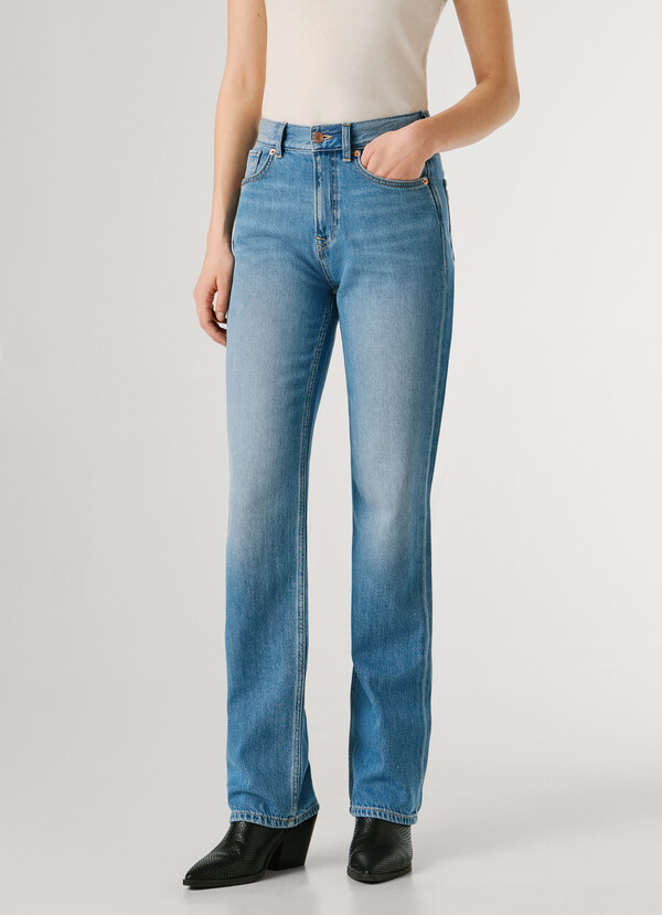 ROBYN - HIGH-RISE STRAIGHT FIT JEANS