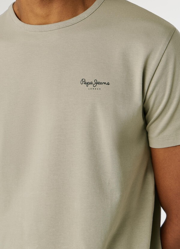 SLIM FIT LOGO PRINT T-SHIRT