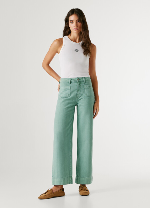 HIGH-RISE STRAIGHT FIT JEANS - LEXA