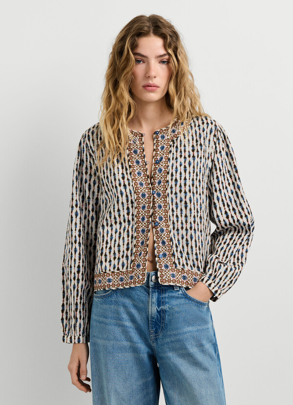 IKAT PRINT JACKET