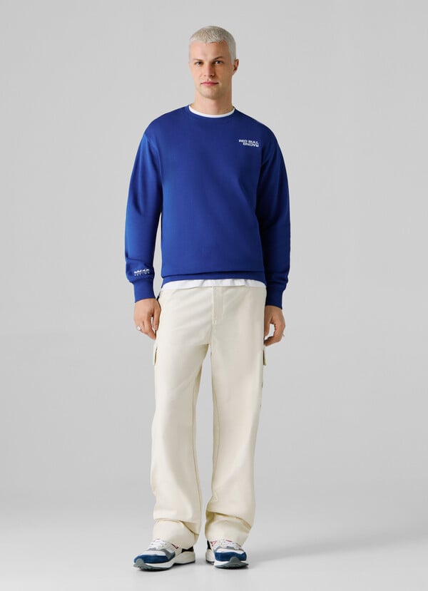 REGULAR FIT CREW NECK SWEATSHIRT