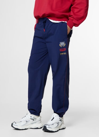 PRINTED LOGO JOGGER TROUSERS