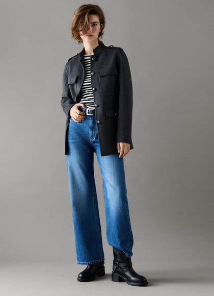 WOOL MILITARY JACKET