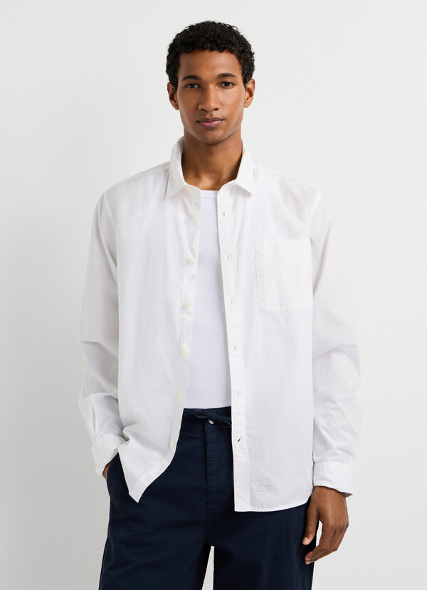 REGULAR FIT POPLIN SHIRT