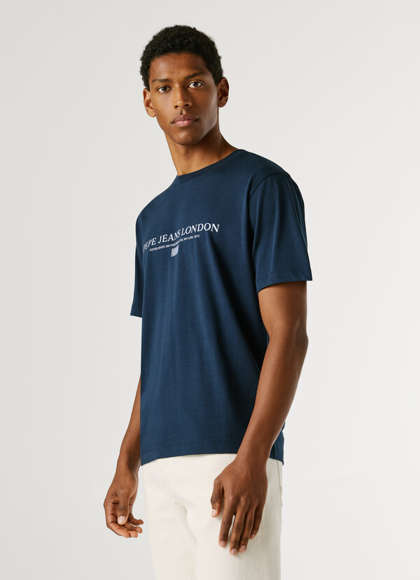 REGULAR FIT LOGO PRINT T-SHIRT