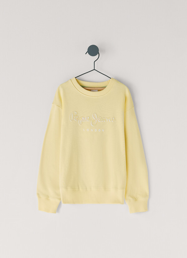 SUDADERA LOGO ESTAMPADO FIT RELAXED