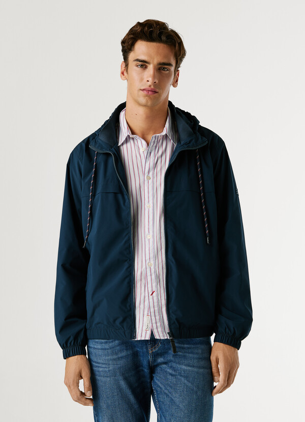 HOODED WINDBREAKER JACKET