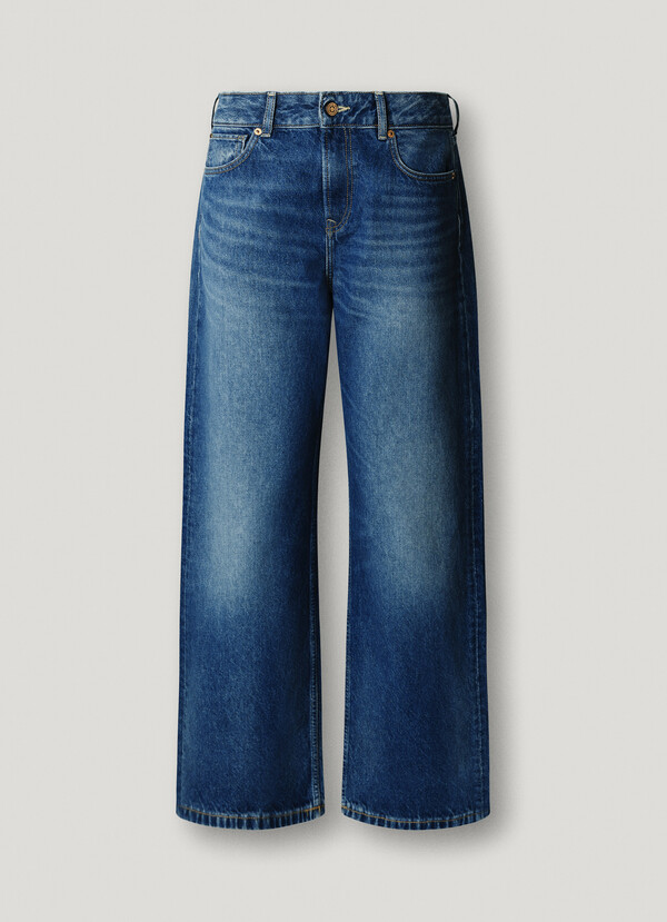 HAZEL - MID-RISE LOOSE FIT JEANS