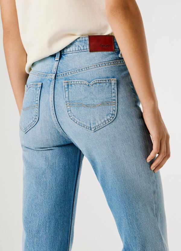 HIGH-RISE FLARE FIT JEANS - WILLA