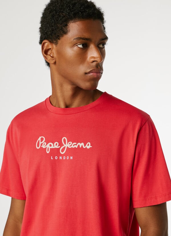 REGULAR FIT LOGO PRINT T-SHIRT