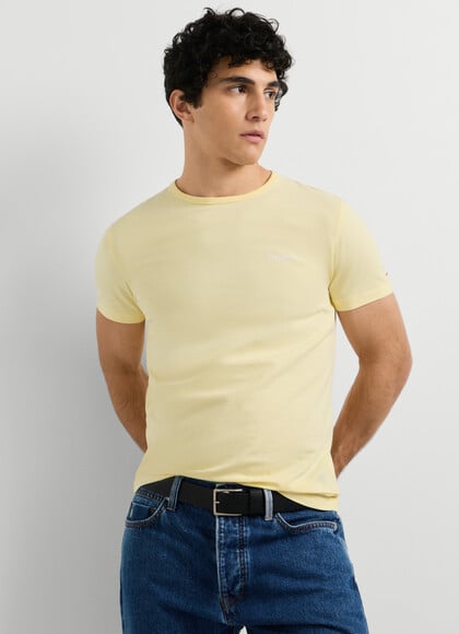 SLIM FIT LOGO PRINT T-SHIRT